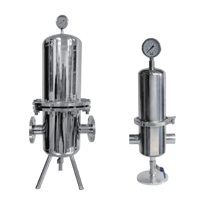 Steril mikrofiltrering av rostfritt stål Tryckluftsfilter för rena rum